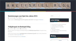 Desktop Screenshot of brettspiel-blog.de