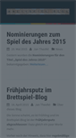 Mobile Screenshot of brettspiel-blog.de