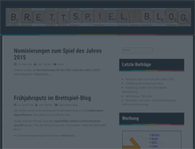 Tablet Screenshot of brettspiel-blog.de